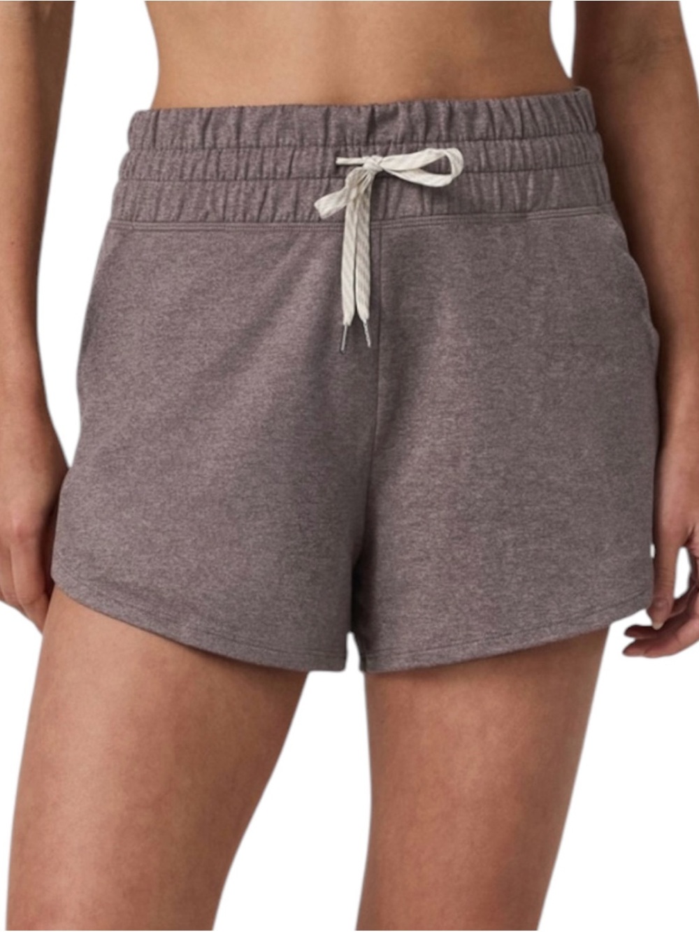 Vuori Women's Halo Performance Short 2.0 Super Soft Drawstring Light Purple S